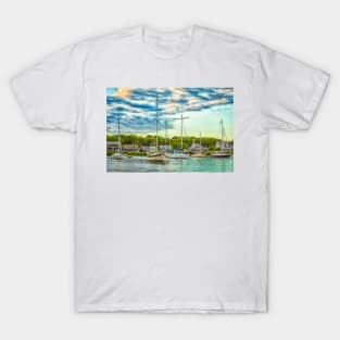 Falmouth Harbor Cape Cod T-Shirt